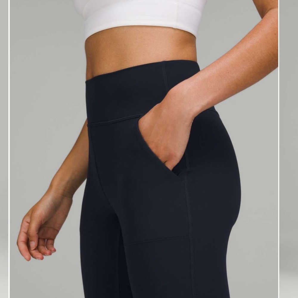 Lululemon Align High-Rise Cropped Jogger True Navy Nulu Size 6 - Picture 4 of 13